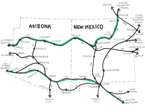 train depot globe az|arizona rail line map.